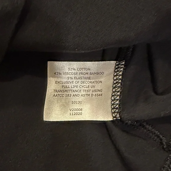 Coolibar Black Sun Protection Zip Up Jacket - Picture 3 of 4